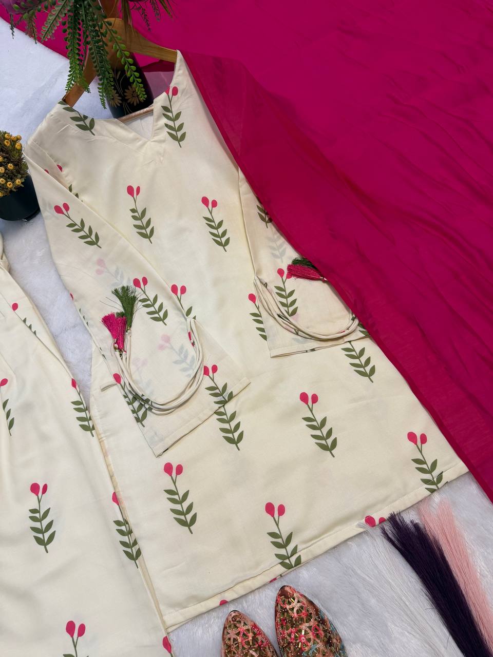 The Ethereal Ivory Floral Heritage Set